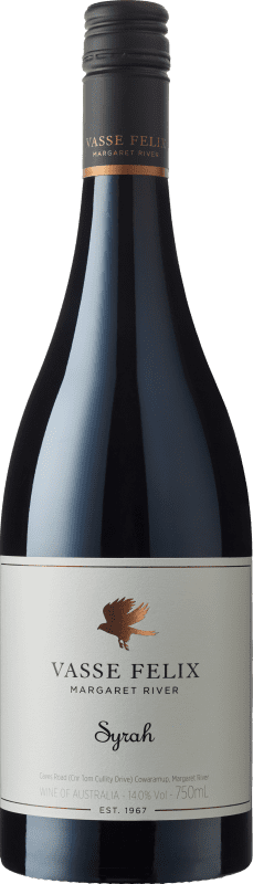 29,95 € 免费送货 | 红葡萄酒 Vasse Felix I.G. Margaret River 玛格丽特河 澳大利亚 Syrah — 西拉 75 cl