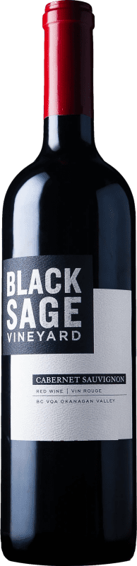 44,95 € Spedizione Gratuita | Vino Rosso Black Sage V.G.A. Okanagan Valley Canada Cabernet Sauvignon 75 cl