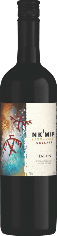 33,95 € Kostenloser Versand | Rotwein Nk Mip Talon V.G.A. Okanagan Valley Kanada Merlot, Syrah, Cabernet Sauvignon, Cabernet Franc, Malbec 75 cl