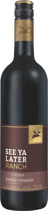 38,95 € Бесплатная доставка | Красное вино See Ya Later Rover Shiraz Viognier V.G.A. Okanagan Valley Канада Syrah — Сира, Viognier — Вионье 75 cl