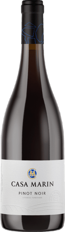29,95 € Envoi gratuit | Vin Rouge Casa Marin Litoral Single Vineyard — Parcelle Unique San Antonio Valley Chili Pinot Noir 75 cl