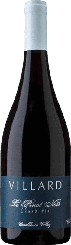 51,95 € Envoi gratuit | Vin Rouge Villard Grand Vin I.G. Valle de Casablanca Vallée de Casablanca Chili Pinot Noir 75 cl