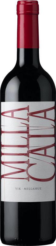 42,95 € Envío gratis | Vino Tinto Viña Vik Milla Cala I.G. Valle del Cachapoal Chile Merlot, Syrah, Cabernet Sauvignon, Carmenère 75 cl