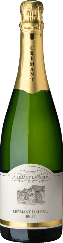 25,95 € Kostenloser Versand | Weißer Sekt Allimant-Laugner Brut — Herb A.O.C. Crémant d'Alsace Elsass Frankreich Riesling, Pinot Gris — Grauburgunder, Pinot Blanc — Weißburgunder 75 cl