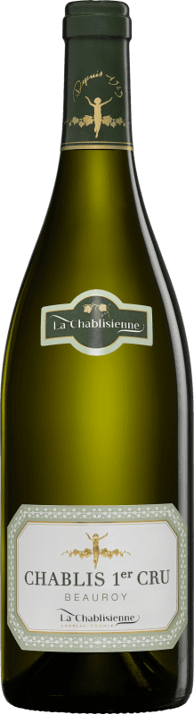41,95 € 送料無料 | 白ワイン La Chablisienne Beauroy 1er Premier Cru A.O.C. Chablis ブルゴーニュ フランス Chardonnay — シャルドネ 75 cl