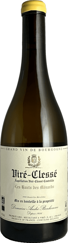 39,95 € Kostenloser Versand | Weißwein Domaine Andre Bonhomme Les Hauts des Ménards A.O.C. Viré-Clessé Burgund Frankreich Chardonnay 75 cl