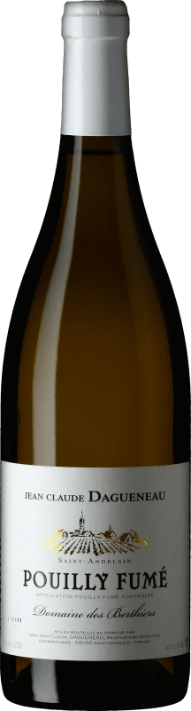 27,95 € Envio grátis | Vinho Branco Fournier Père Domaine des Berthiers JC Dagueneau A.O.C. Pouilly-Fumé Loire França Sauvignon 75 cl