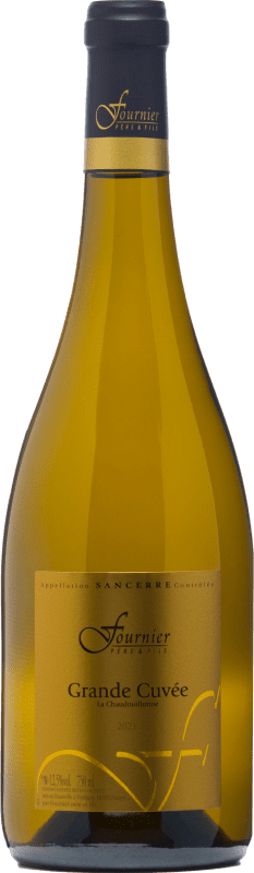 29,95 € Envío gratis | Vino Blanco Fournier Père La Chaudouillonne Grande Cuvée A.O.C. Sancerre Loire Francia Sauvignon 75 cl