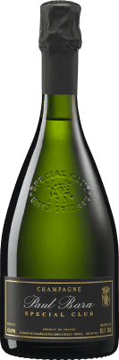 122,95 € 免费送货 | 白起泡酒 Paul Bara Club Grand Cru, 特别 A.O.C. Champagne 香槟酒 法国 Pinot Noir — 黑皮诺 Organic — 有机 75 cl