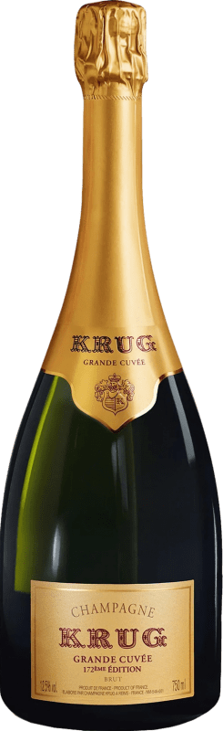 354,95 € Envoi gratuit | Vin Mousseux Blanc Krug Edition 172 Grande Cuvée A.O.C. Champagne Champagne France Pinot Noir, Chardonnay, Pinot Meunier 75 cl