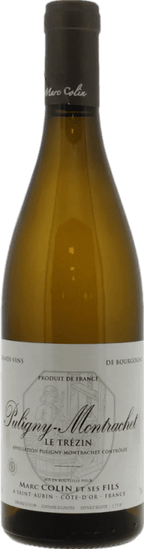 128,95 € Envío gratis | Vino Blanco Marc Colin et Fils Le Trezin A.O.C. Puligny-Montrachet Borgoña Francia Chardonnay 75 cl