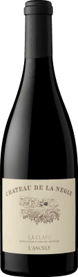 111,95 € Spedizione Gratuita | Vino Rosso Château La Négly L'Ancely A.O.P. La Clape Languedoc Francia Syrah, Garnacha — Grenache, Mourvèdre 75 cl