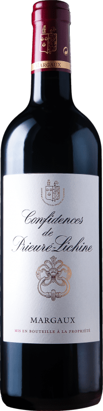 46,95 € Free Shipping | Red Wine Château Prieuré-Lichine Confidences de Prieuré Lichine A.O.C. Margaux Bordeaux France Merlot, Cabernet Sauvignon, Petit Verdot 75 cl