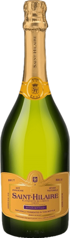 21,95 € Envoi gratuit | Vin Mousseux Blanc Sieur d'Arques Saint Hilaire A.O.C. Blanquette de Limoux Languedoc France Chardonnay, Chenin, Mauzac 75 cl