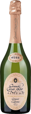 19,95 € Spedizione Gratuita | Spumante Rosato Sieur d'Arques 1531 Brut Grande Cuvée, Rosé — Rosato A.O.C. Crémant de Limoux Languedoc Francia Pinot Nero, Chardonnay, Chenin 75 cl