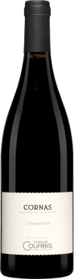 62,95 € Envío gratis | Vino Tinto Domaine Courbis Champelrose A.O.C. Cornas Rhône Francia Syrah 75 cl