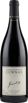 51,95 € Envío gratis | Vino Tinto Vincent Paris Granit 30 A.O.C. Cornas Rhône Francia Syrah 75 cl