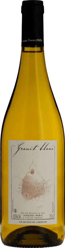 21,95 € Spedizione Gratuita | Vino Bianco Vincent Paris Granit Rhône Francia Roussanne, Viognier 75 cl
