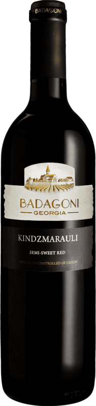 18,95 € 送料無料 | 甘口ワイン Badagoni P.D.O. Kindzmarauli カッペティ ジョージア Saperavi — サペラヴィ 75 cl