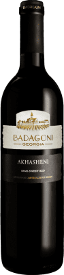 22,95 € 送料無料 | 甘口ワイン Badagoni Akhasheni I.G. Kakheti カッペティ ジョージア Saperavi — サペラヴィ 75 cl