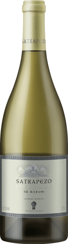47,95 € Envio grátis | Vinho Laranja Marani Satrapezo 10 Qvevri I.G. Kakheti Kakheti Georgia Rkatsiteli 75 cl