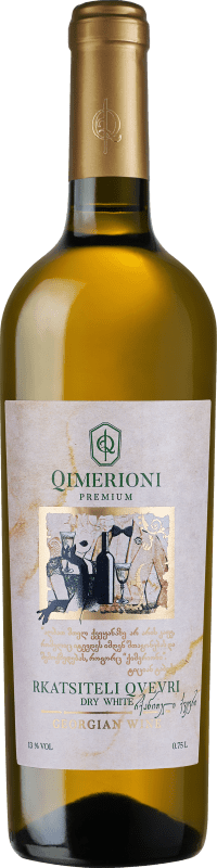 19,95 € 送料無料 | オレンジワイン Qimerioni Qvevri I.G. Kakheti カッペティ ジョージア Rkatsiteli — ルカツィテリ Organic — 有機 75 cl