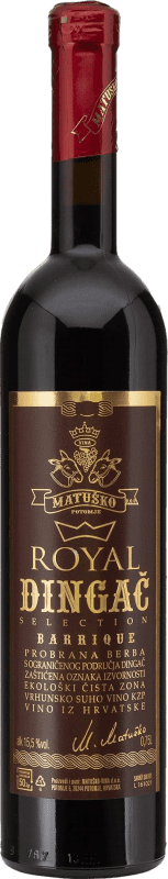 79,95 € Spedizione Gratuita | Vino Rosso Matusko Royal — Reale D.O. Dingac Dalmacija Croazia Plavac 75 cl