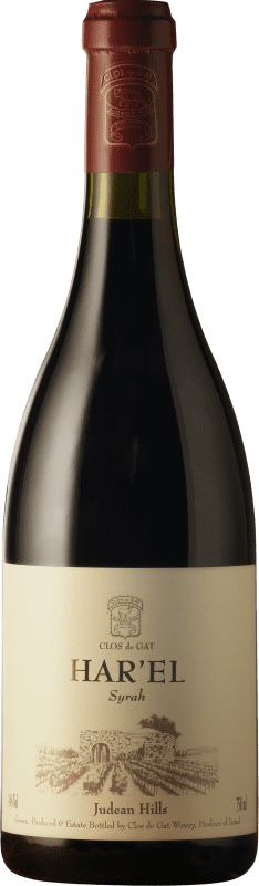 33,95 € 免费送货 | 红葡萄酒 Clos de Gat Har'el P.D.O. Judean Hills 以色列 Syrah — 西拉 75 cl