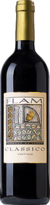 47,95 € Spedizione Gratuita | Vino Rosso Flam Classico P.D.O. Judean Hills Israele Merlot, Cabernet Sauvignon, Cabernet Franc, Petit Verdot 75 cl Kosher