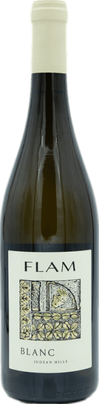 56,95 € Free Shipping | White Wine Flam P.D.O. Judean Hills Israel Chardonnay, Sauvignon 75 cl Kosher