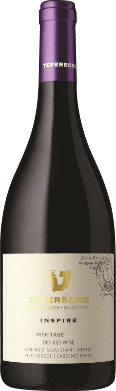 36,95 € Kostenloser Versand | Rotwein Teperberg Inspire Meritage P.D.O. Judean Hills Israel Merlot, Cabernet Sauvignon, Cabernet Franc, Petit Verdot 75 cl Kosher