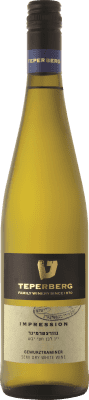 26,95 € Kostenloser Versand | Weißwein Teperberg Impression P.D.O. Judean Hills Israel Gewürztraminer 75 cl Kosher