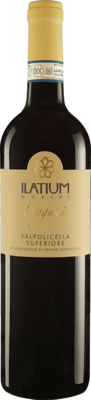29,95 € Free Shipping | Red Wine Ilatium Morini Campo Prognài Superior D.O.C. Valpolicella Veneto Italy Corvina, Rondinella, Corvinone, Croatina 75 cl
