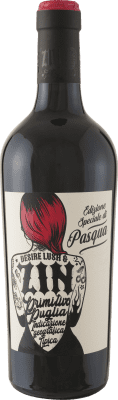 14,95 € 送料無料 | 赤ワイン Pasqua Desire Lush & Zin I.G.T. Puglia プーリア イタリア Primitivo — プリミティーヴォ 75 cl