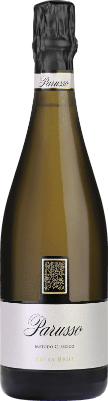56,95 € Бесплатная доставка | Белое игристое вино Parusso Extra Brut — Экстра Брют Классический Пьемонте Италия Nebbiolo — Неббиоло 75 cl