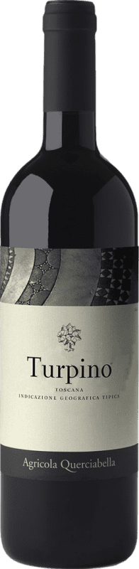 55,95 € 送料無料 | 赤ワイン Querciabella Turpino I.G.T. Toscana トスカーナ イタリア Merlot — メルロー, Syrah — シラー, Cabernet Franc — カベルネ・フラン Organic — 有機 75 cl
