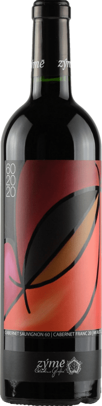 64,95 € Envio grátis | Vinho Tinto Zýmē 60 20 20 I.G.T. Veneto Vêneto Itália Cabernet Sauvignon Organic — Bio 75 cl