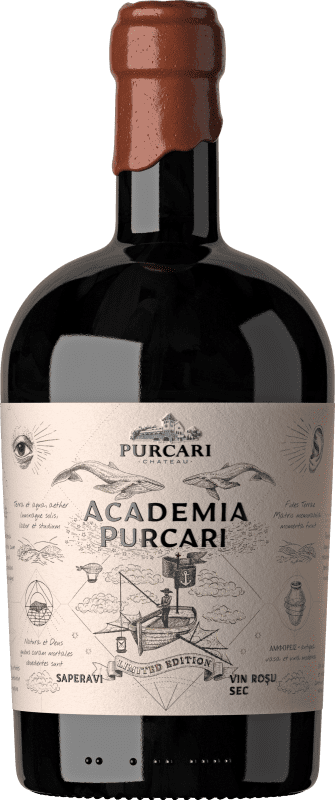 78,95 € 送料無料 | 赤ワイン Château Purcari Academia モルドバ、共和国 Saperavi — サペラヴィ 75 cl