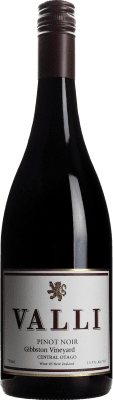 46,95 € 免费送货 | 红葡萄酒 Valli Gibbston Single Vineyard — 单一葡萄园 I.G. Central Otago 中奥塔哥 新西兰 Pinot Noir — 黑皮诺 75 cl