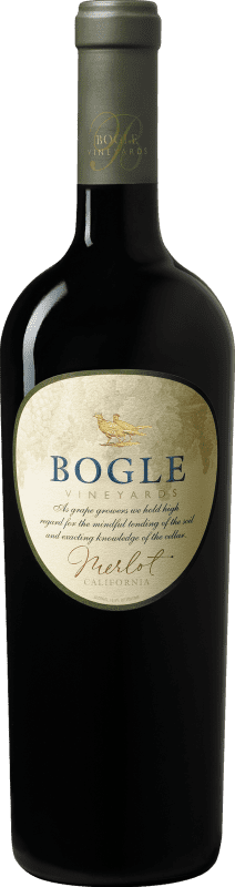 47,95 € Envio grátis | Vinho Tinto Bogle California Estados Unidos Merlot 75 cl