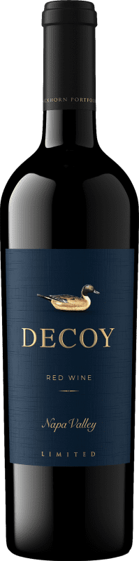 57,95 € 免费送货 | 红葡萄酒 Duckhorn Decoy 限量版, Blend — 混合 I.G. Napa Valley 加州 美国 Merlot — 梅洛, Cabernet Sauvignon — 赤霞珠, Malbec — 马尔贝克, Petit Verdot, Zinfandel — 金芬黛 75 cl