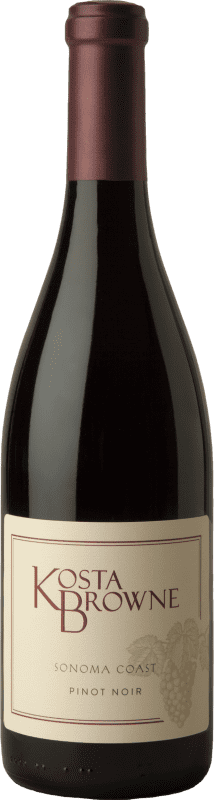 204,95 € Бесплатная доставка | Красное вино Duckhorn Kosta Browne I.G. Sonoma Coast Калифорния Соединенные Штаты Pinot Noir — Пино Нуар 75 cl