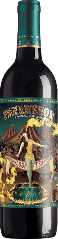 46,95 € 送料無料 | 赤ワイン Michael David Freakshow カリフォルニア州 アメリカ Zinfandel — ジンファンデル 75 cl