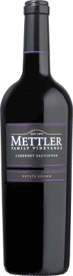 39,95 € Kostenloser Versand | Rotwein Mettler Kalifornien Vereinigte Staaten Cabernet Sauvignon 75 cl