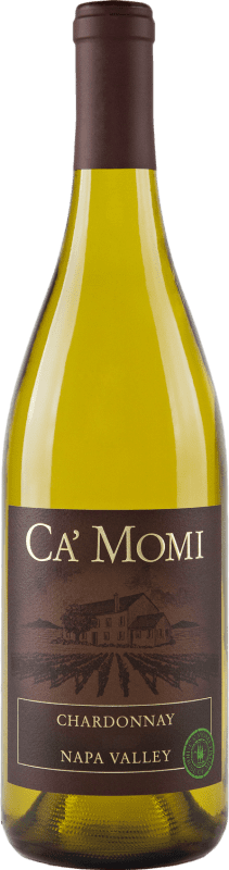 41,95 € Envío gratis | Vino Blanco Ca' Momi California Estados Unidos Chardonnay 75 cl