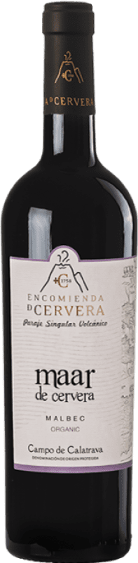 23,95 € Free Shipping | Red Wine Encomienda de Cervera Maar D.O.P. Campo de Calatrava Spain Malbec 75 cl