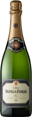 10,95 € 免费送货 | 白起泡酒 Perelada & Chivite Olivella Ferrari Semiseco — 半干型 D.O. Cava 加泰罗尼亚 西班牙 Macabeo — 马卡贝奥, Xarel·lo — 哈雷洛, Parellada — 帕雷利亚达 75 cl