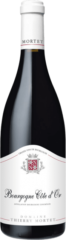 54,95 € 免费送货 | 红葡萄酒 Thierry Mortet A.O.C. Bourgogne Côte d'Or 勃艮第 法国 Pinot Noir — 黑皮诺 75 cl