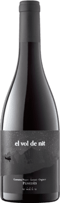 24,95 € 免费送货 | 红葡萄酒 U Més U Vol de Nit D.O. Penedès 加泰罗尼亚 西班牙 Garnacha — 歌海娜, Cariñena — 佳丽酿 75 cl