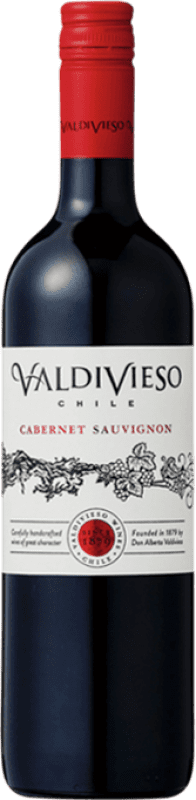 18,95 € 送料無料 | 赤ワイン Valdivieso I.G. Valle Central セントラルバレー チリ Cabernet Sauvignon — カベルネ・ソーヴィニヨン 75 cl